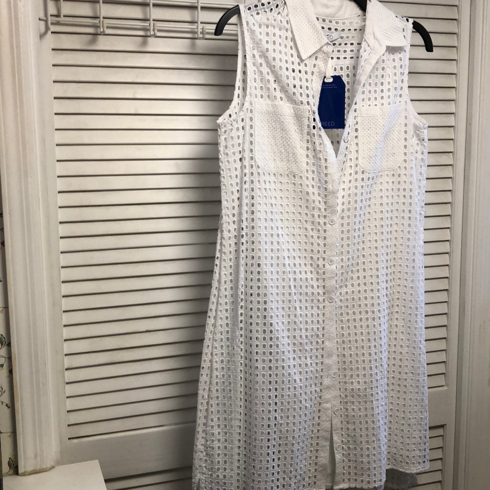 REED Eyelet Dress NWT